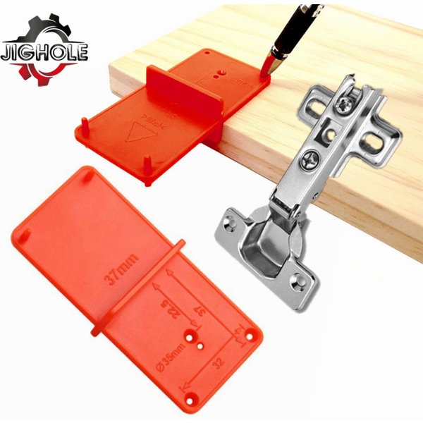 Hinge Hole Drilling Guide 35mm 40mm Hing Installation Jig Door Cabinet Hinge Hole Locator Woodworking Tool