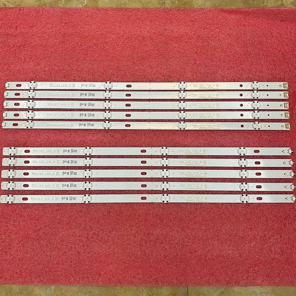 Rétroéclairage LED pour 55UJ6309 55UJ634T 55UJ630Y 55UJ634V 55UJ630V 55LJ55 55UJ63_A B 55UJ635T 55UJ630A 55UJ6565 55UJ6520 55UJ6540