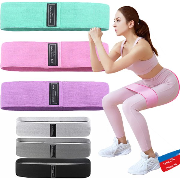 1 pièce de bande de caoutchouc élastique Fitness Yoga bande de résistance costume extenseur de hanche sport gymnase équipement de Fitness dames entraînement à domicile