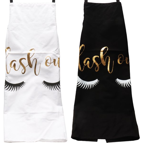 Eyelash Apron Adult Home Cooking Baking Cleaning Aprons Bibs Women Kitchen Eyelash Extension Makeup Tools