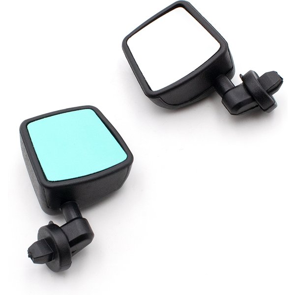 KYX Racing – rétroviseur de conduite en Nylon, mise à niveau des accessoires pour voitures sur chenilles RC 1/10, carrosserie de Jeep Wrangler SCX10 II