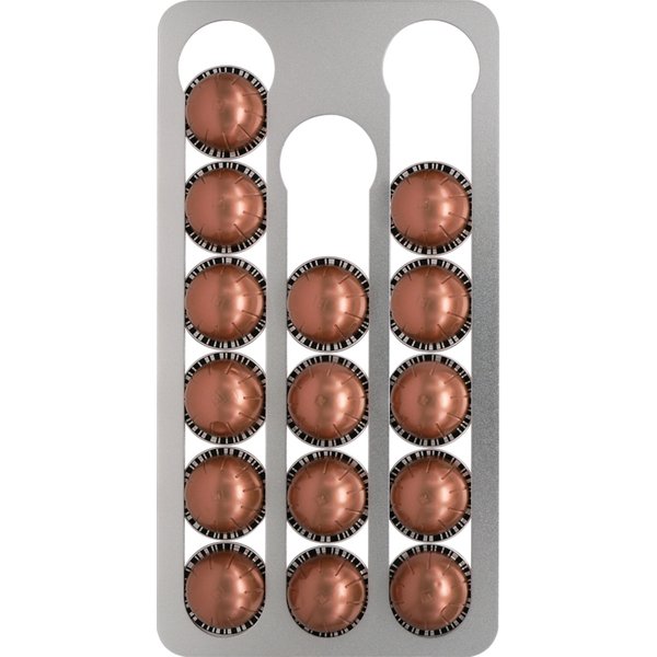 Porte-capsules de café compatible avec le stockage de dosettes de café, MELCoffee Podcast, Expresso Vertuoline, 17PCs, T1 Evaluation