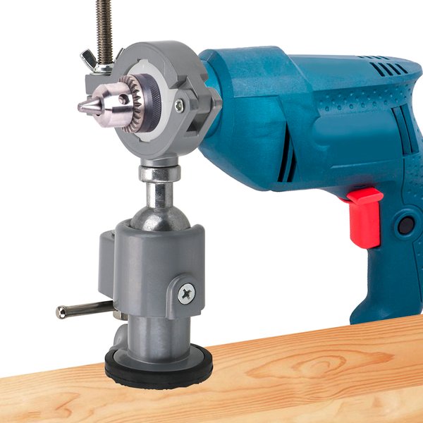 Étau rotatif pour perceuse électrique, support multifonctionnel utilisé pour l'accessoire de meuleuse de Table de travail Dremel