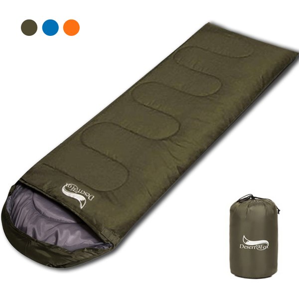 Ultraleichte Wüsten fuchs schlafsäcke für erwachsene Kinder 1kg tragbarer 3-Jahreszeiten-Wandercamping Rucksack Schlafsack mit Sack
