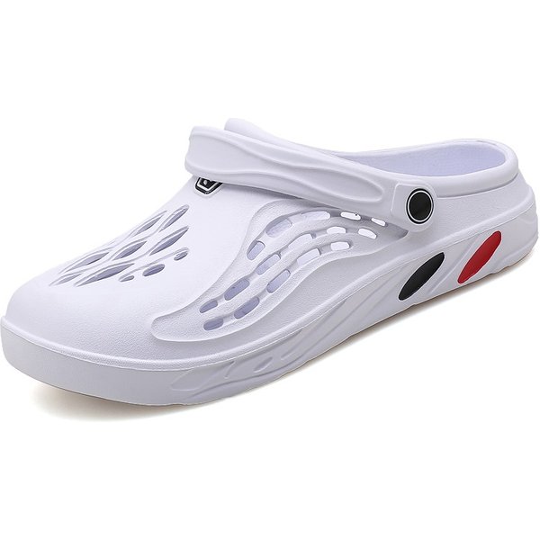 2023VA Sommer Strand Rutschen Männer Schuhe Sandale Für Männliche Casual Sandalen Loch Garten Schuhe Clogs Mans Schuhe