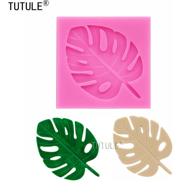 Turtle Leaf Silicone Mould DIY Handmade Chocolate Flip Cake Dessert Decoration Leaf Silicone Mould, Clay Mould Baking Molds