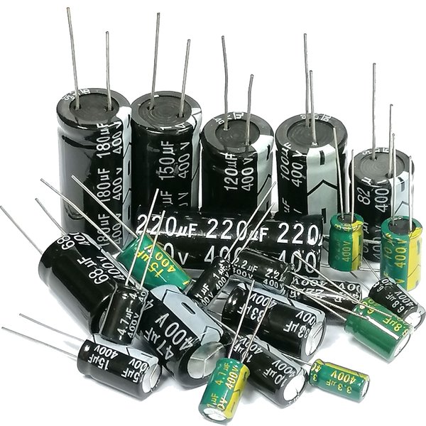 400V 1uf 2.2uf 3.3uf 4.7uf 6.8uf 8.2uf 100uf 22uf 33uf 47uf 68uf 82uf Aluminium-Elektrolytkondensator 400WV 400vdc 400v4.7uf