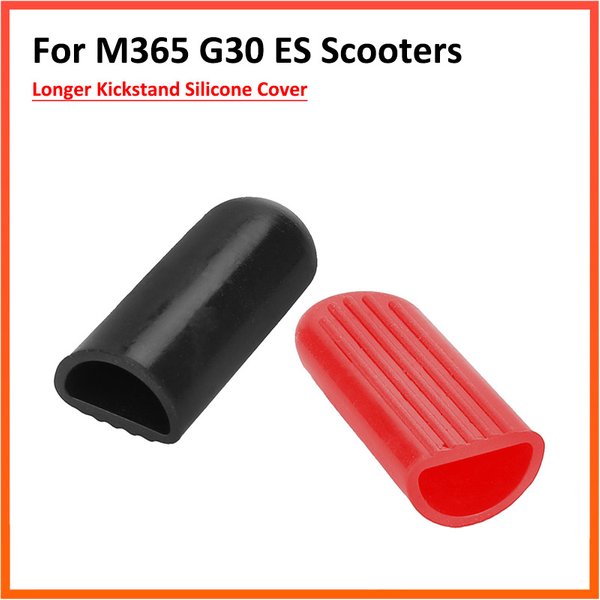 Housse de protection en Silicone pour béquille plus longue, pour Scooter électrique Ninebot Max G30 ES M365 Zero, Support de pied, étui de protection en caoutchouc
