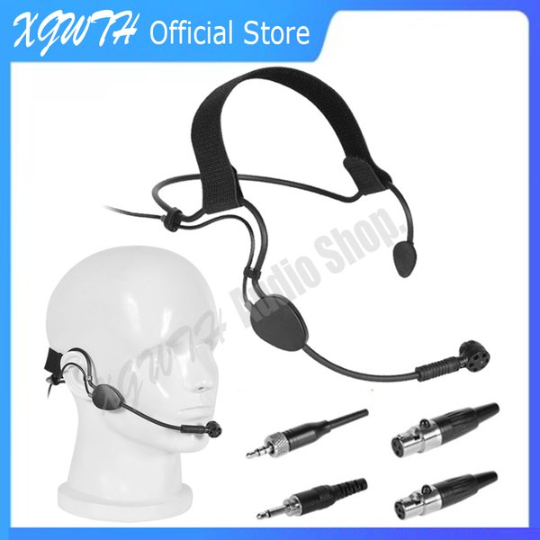 ME3 Headset Microphone Headworn Hypercardioidalny mikrofon pojemnościowy do bezprzewodowego systemu nadajnika AKG Shure Senheiser Bodypack