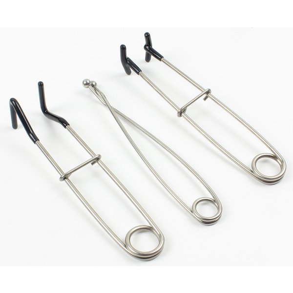 Décroteur de pêche en acier inoxydable, bouche de poisson ouverte, épandeur de bouche de poisson Portable, épandeur de mâchoire de poisson, dispositif de découplage, outils de pêche