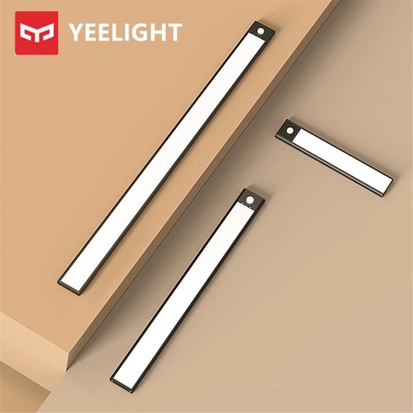 (Version mondiale) YEELIGHT Induction veilleuse LED intelligent capteur de mouvement humain barre lumineuse armoire couloir appliques murales