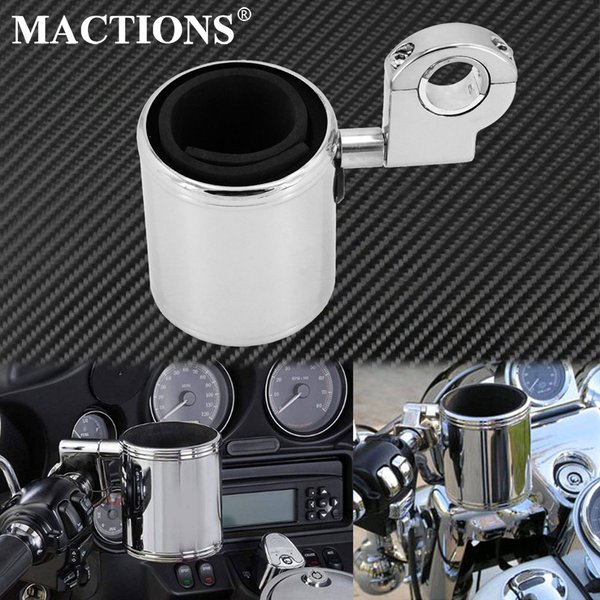 Universal Aluminum Motorcycle Adjustable Cup Handlebar Holder 22mm-32mm For Harley Touring Street Glide Breakout Sportster