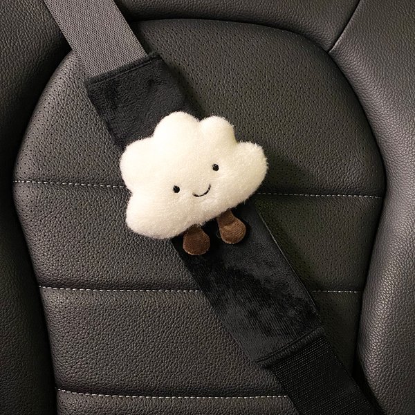Auto Styling Sitz Gürtel Abdeckung Schulter Gurt Harness Kissen Cartoon Wolke Auto Sicherheitsgurt Schulter Pad Schutz Auto Neck Unterstützung