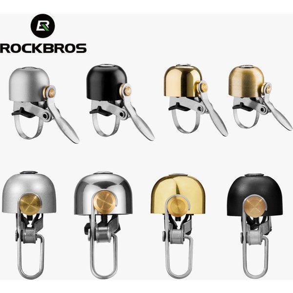 ROCKBROS Fahrradklingel Radfahren Ring Fahrrad Retro Klassische Glocken Klare Klangqualität MTB Verkehrssicherheitswarnung Alarm Fahrradklingeln