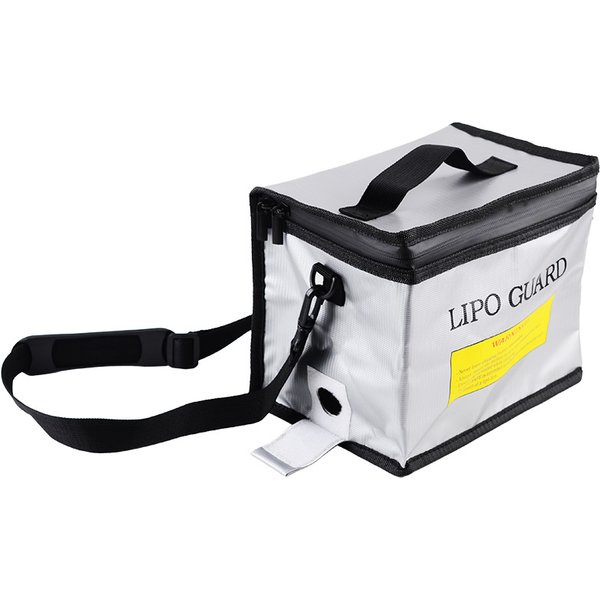 Sac de sécurité pour batterie Lipo, 215x145x165mm, arrang, VPN, étanche, RC, sac de rangement portable et sûr