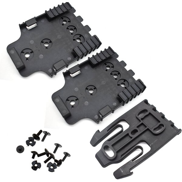 Kit de système de verrouillage rapide d'adaptateur d'étui de cuisse de chasse, accessoires de odoren polymère, QLS, 22, 22, 19