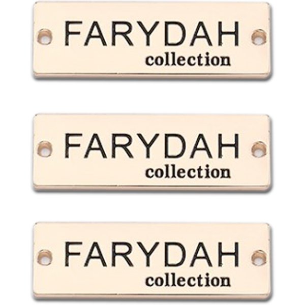 Angepasst Metall Etiketten Für Kleidung Metall Branding Logo Tag Für Kleidung Tags Acessorios Custom Nähen Metall Label Für Bikini