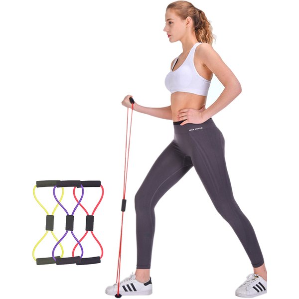 Équipement de Fitness bandes d'exercice de résistance corde de traction élastique Yoga gymnase femmes maison musculation formation sport corde de Tension