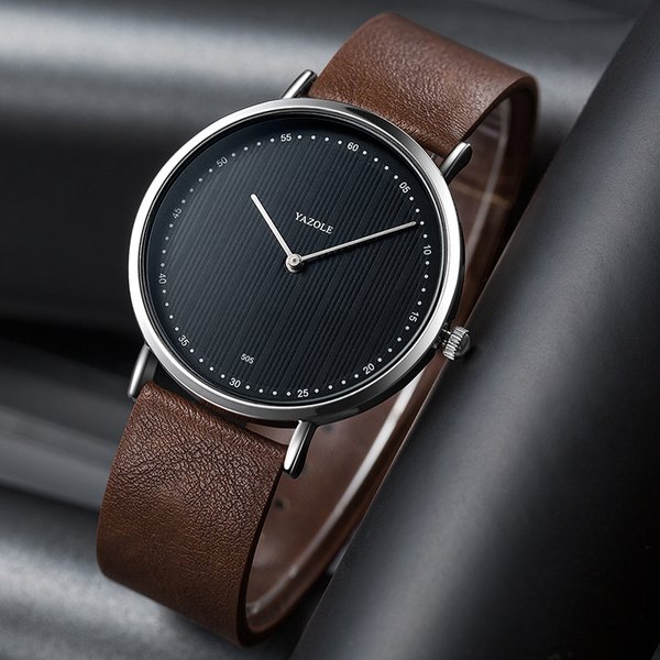 YAZOLE mode hommes montres haut de gamme montre à Quartz de luxe pour hommes décontracté affaires montres mâle cadeau horloge Relogio Masculino