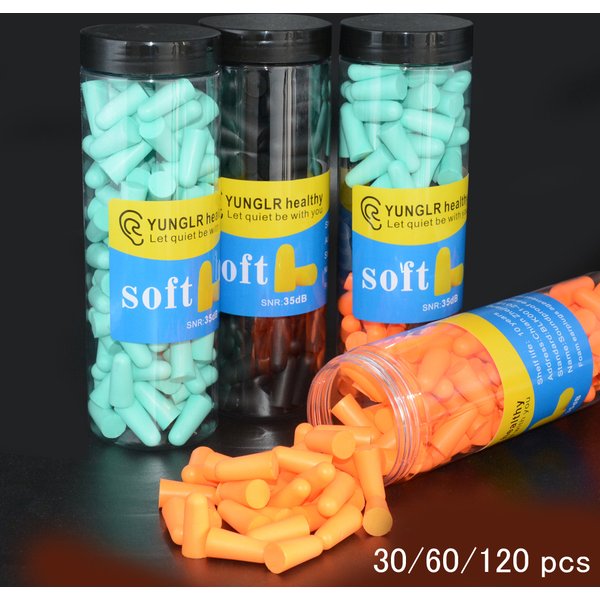 Ear Plugs Earplugs Noise Reduction Ear Plug Foam Oordopjes Slapen Sleep Anti Noise Reduction Music Cancelling Insulation Earplug