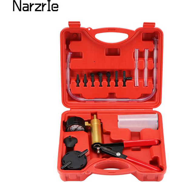 Pompe à odorà vide portative automatique, pompe en aluminium, pression du corps, manomètre à vide, kit de testeur de réservoir des Émirats arabes unis, outils de voiture