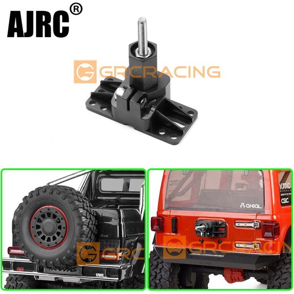 Universal Spare Tire Bracket Suitable For 1/10 Rc Car Traxxas Trx4 Trx6 G63 Axial Scx10 D90 D110 Rc4wd Rgt Fixed Tire Bracket