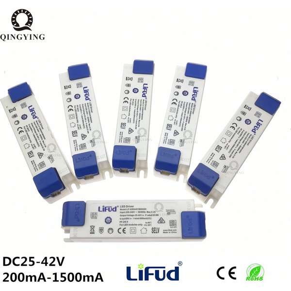 Lifud-Pilote LED YM YS 25-40V, Alimentation Sanglante, 200mA, 350mA, 600mA, 900mA, 1000mA, Sous mA, 1300mA, 1400mA, 1Pc