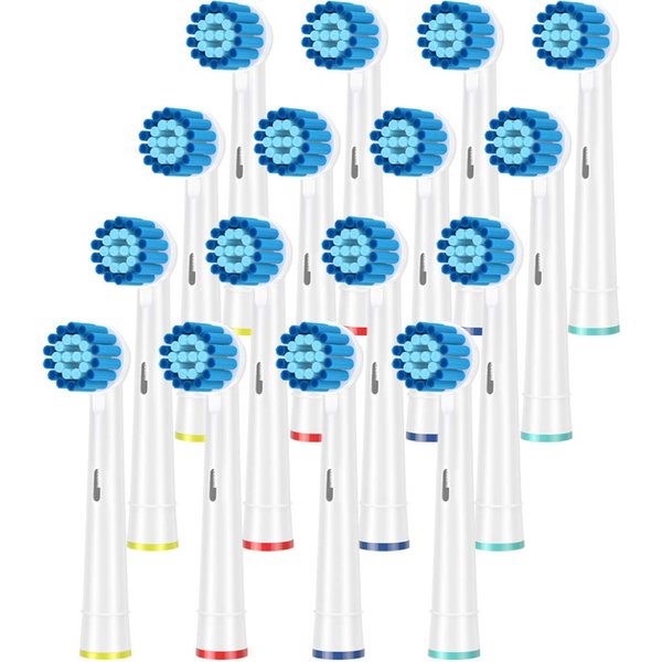 Têtes de brosse de rechange générique Sensitive Clean, brosses à dents électriques, Oral-B 500, 600, 1000, 2000, 2500, 3000, 7000, 8000, 9600/8000