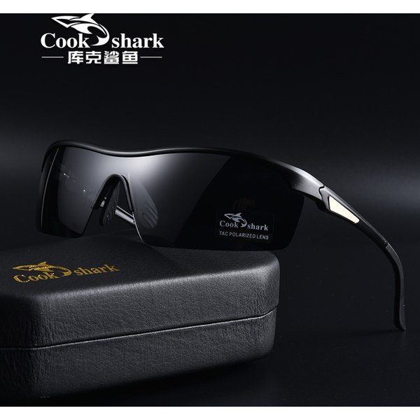 Cook Shark – lunettes de soleil polarisantes pour hommes, lunettes de conduite, lunettes de soleil à couleur changeante, lunettes de pêche pour hommes, nouvelle collection 2021