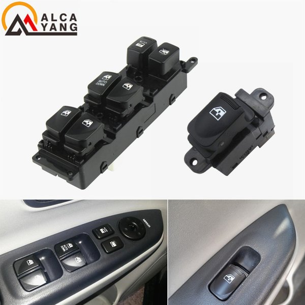 Malcayang Master Power Control Fensterschalter für Hyundai Accent 2007–2008 93570-1E110 935701 E110