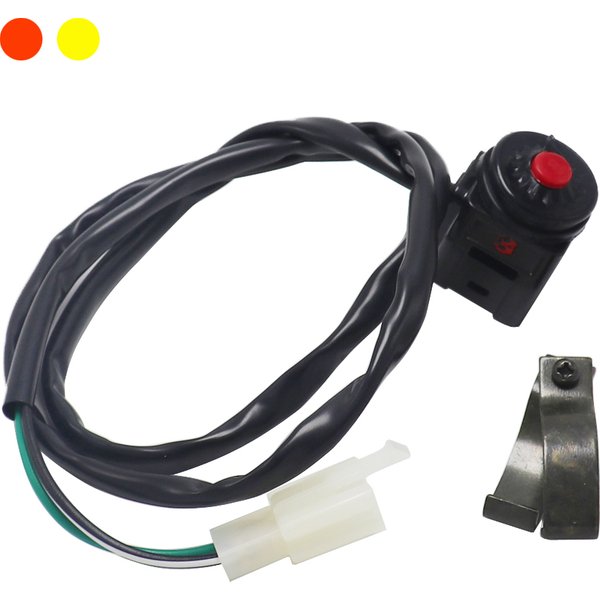 Universal ATV Motorcycle Dual Sport Dirt Quad Start Horn Kill Off Stop Switch Button Motorbike Accessories