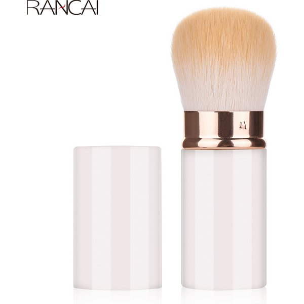 Pinceau de maquillage doux rétractable pour le visage, fard à joues, poudre cosmétique réglable, pinceau Kabuki, qualité supérieure