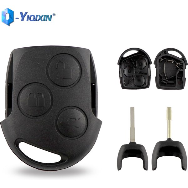 YIQIXIN Fob Cover Case FO21 HU101 Blade Part For Ford Mondeo Focus 2 3 Festiva Fiesta Transit C-Max S-Max Car Remote Key Shell