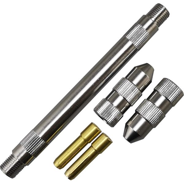 RIVERWELD Manual Gripper of Tungsten Grinder Collet Body 1/16" & 1.6mm and 3/32" & 2.4mm Sharpener for TIG Welding