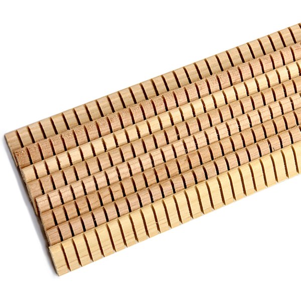 50x guitare en épicéa Kerfed Kerfing à l'intérieur de la reliure Luthier 370x17x4mm