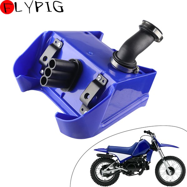 Ensemble de filtre de boîte à Air bleue, pour Yamaha PW80 PW 80 PEEWEE 80 Y-ZINGER Pit Dirt Bikes ATV
