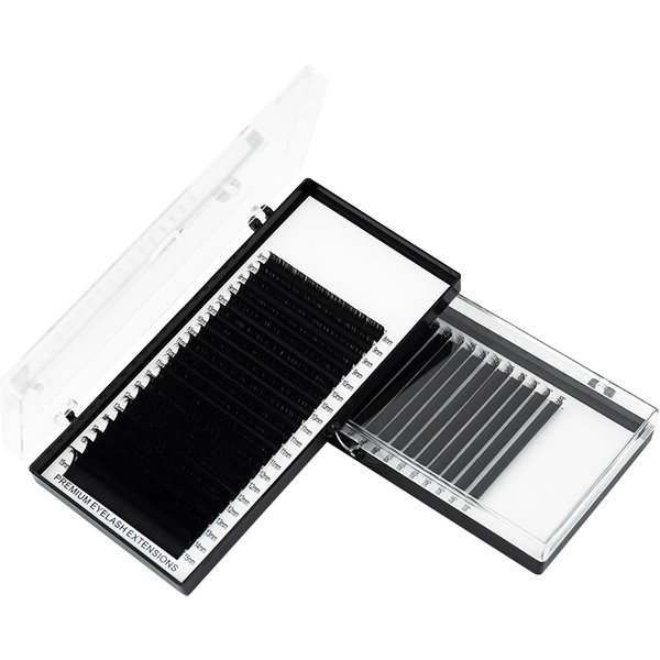 H & L depuis 1990 20 rangées Extensions de cils en Faux vison de haute qualité faux cils individuels C CC D cils doux et naturels