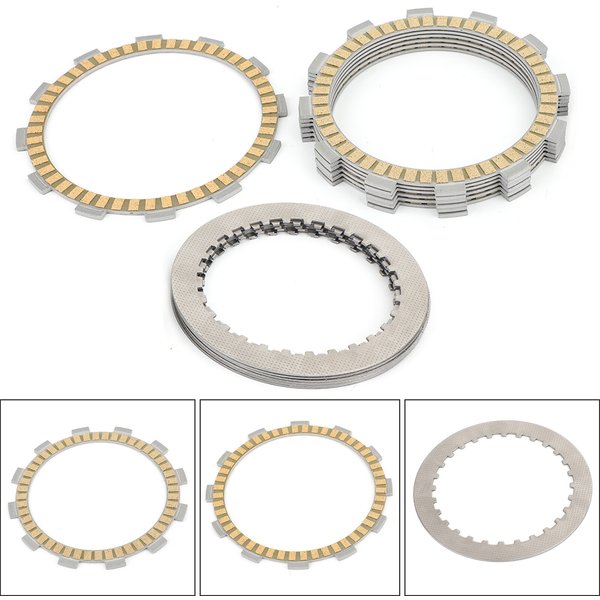 Topteng Kupplungssatz Eisen- und Reibplatten für Suzuki VS750 VS750 VS750 VS800 800 Intruder VL800 Boulevard C50 VZ800 M50