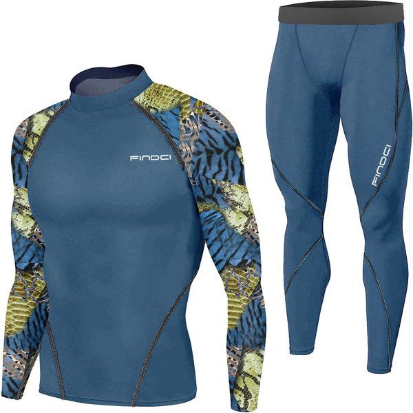 Findci Quick Dry männer Lauf Sets 2 teile/sätze Kompression Sport Anzüge Männer Basketball Strumpfhosen Kleidung Gym Fitness Jogging Spo