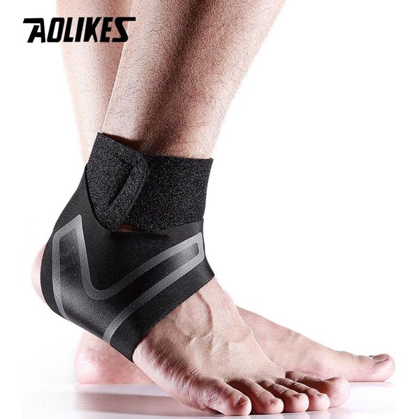 AOLIKES attelle de soutien de cheville, bandage de pied de Protection de réglage libre d'élasticité, bande de Protection de Fitness de Sport de prévention d'endurance