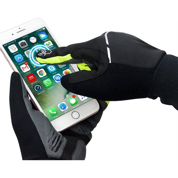 DAREVIE gants de cyclisme doigt complet écran tactile coupe-vent gants de cyclisme antichoc GEL Pad antidérapant respirant vtt vélo gant