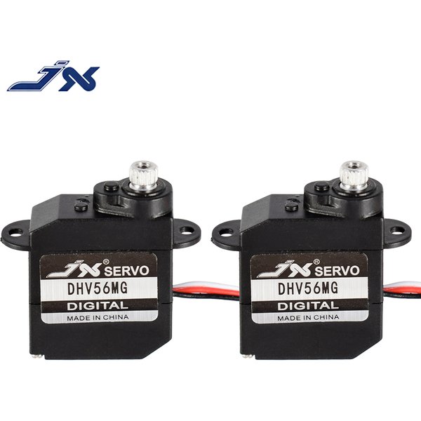 JX Servo DHV56MG Digitales kernloses 1,2 kg 0,10 Sek. Metallgetriebe HV 5,6 g Servo für RC Auto Roboter Flugzeug Flugzeug Drohne RC Modell DIY