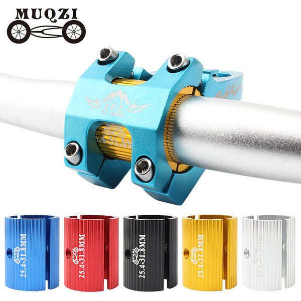 MUQZI 1 Paar MTB Rennrad Lenkeradapter 25,4 mm auf 31,8 mm und 31,8 mm auf 35 mm Einstelladapter