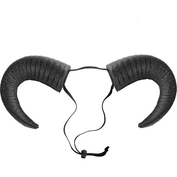 Ox Horn Headwear Dancing Party Hairband Non Slip Headpiece Photo Props Fancy Dress Halloween Cosplay Accessories