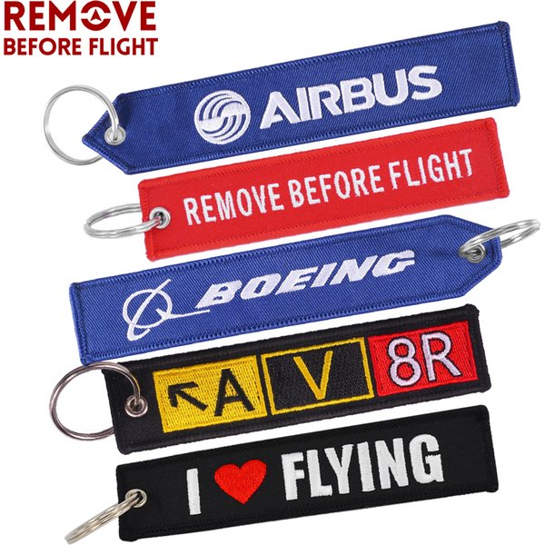 BOEING Keychain llavero GiftsEmbroidery Key Ring Aviation Gifts Key Fashion Jewelry Pilot Aviator Keychain for Aviatition Gift