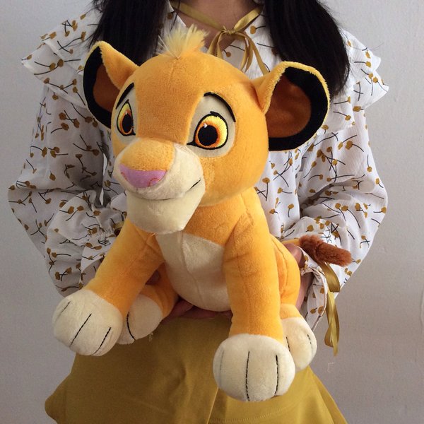 Peluche Simba du Roi Lion, 30 cm (11,8''), jeune Simba, jouets en peluche doux, cadeaux