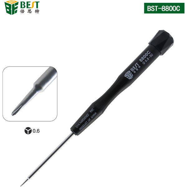 1 Stück 0,6 mm Tri-Wing-Schraubendreher Y-Spitze für iPhone 7 8 8Plus X 12 13 LCD-Display und Batterie-Demontage-Öffnungs-Reparatur-Werkzeug