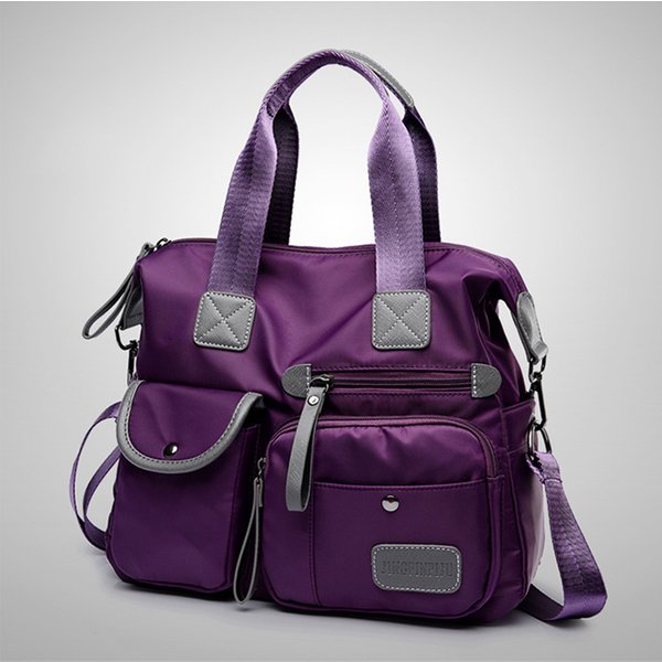 Nylon Handtasche Frauen Große Kapazität Schulter Tasche Wasserdichte Messenger Taschen Casual Dame Umhängetasche Multifunktions Shopping Totes