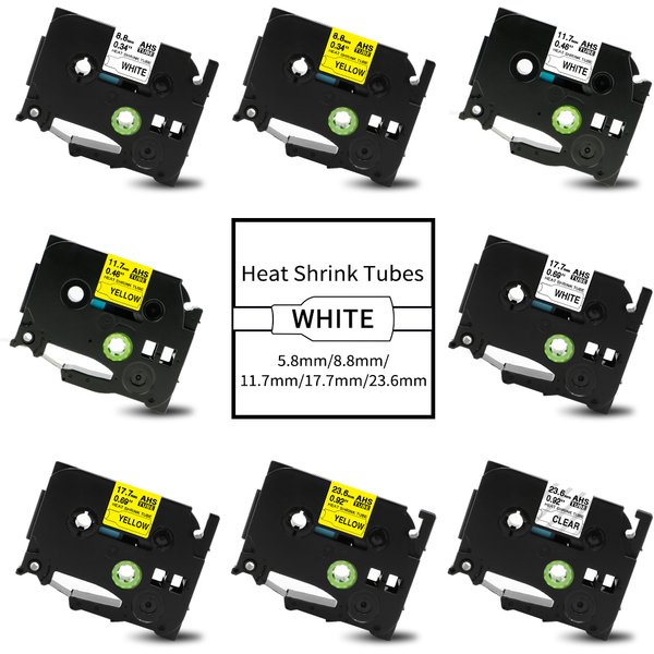 Kompatibles Brother Schrumpfschlauchband HSe-231 HSe-211 HSe-221 HSe-631 für P-touch PT-E550W E300 E500 P750WVP P900 P950W 7600