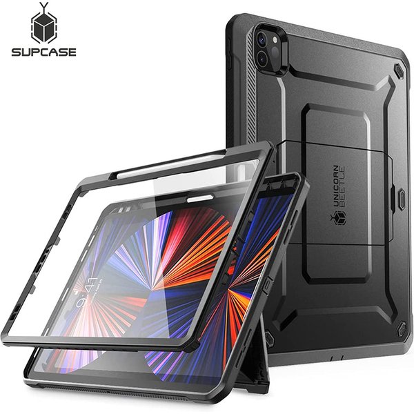 SUPCASE For iPad Pro 11 Case (2022/2021/2020) UB Pro Full-Body Rugged Kickstand Protective Case with Built-in Screen Protector